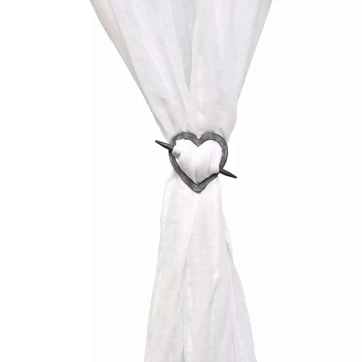 Embrasse rideau Suzon Gris anthracite 2