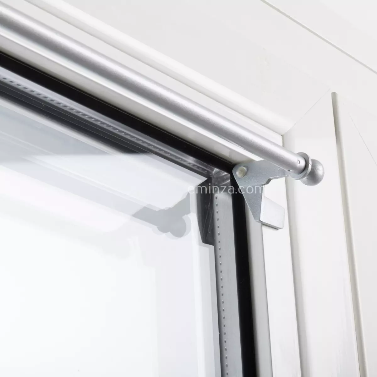Ausziehbare Stange Fix'vit (50 bis 80 cm) Silber
