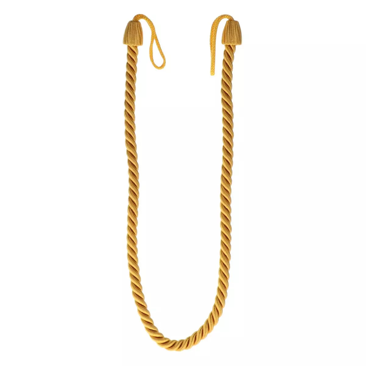  Alzapaños cortina Coralie Amarillo  1