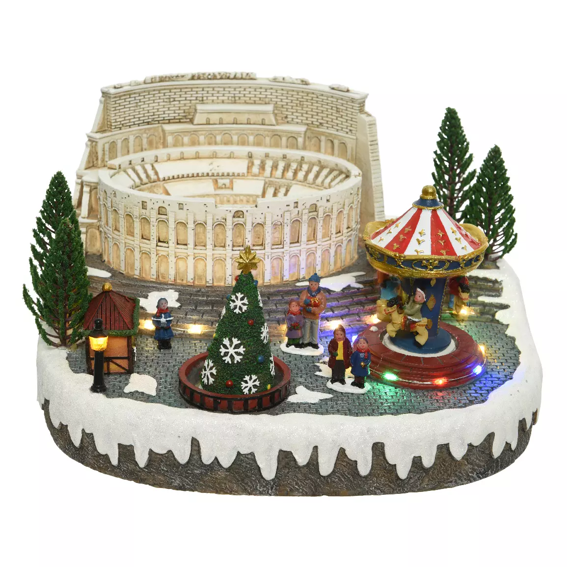 Villaggio di Natale luminoso e musicale Roma 7