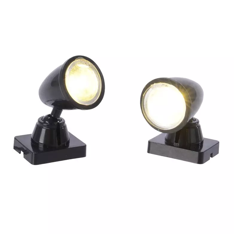 Lot d'accessoires Spot  intérieur Blanc chaud LED pour aménager un village 2