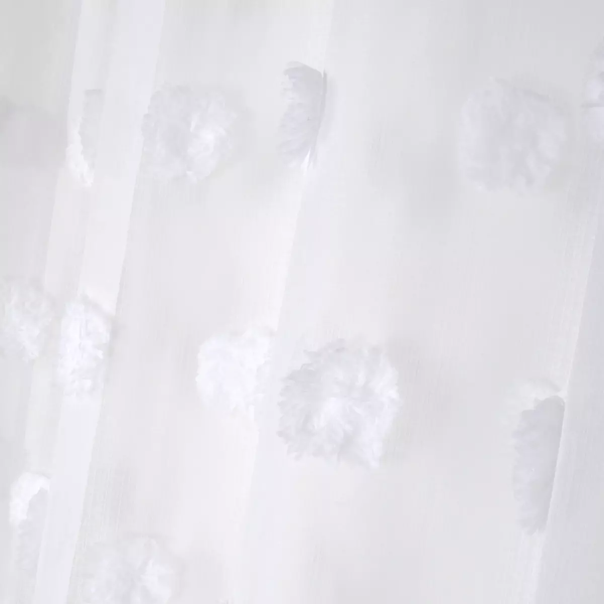Tenda trasparente (140 x 260 cm) Pompinou Bianco 2