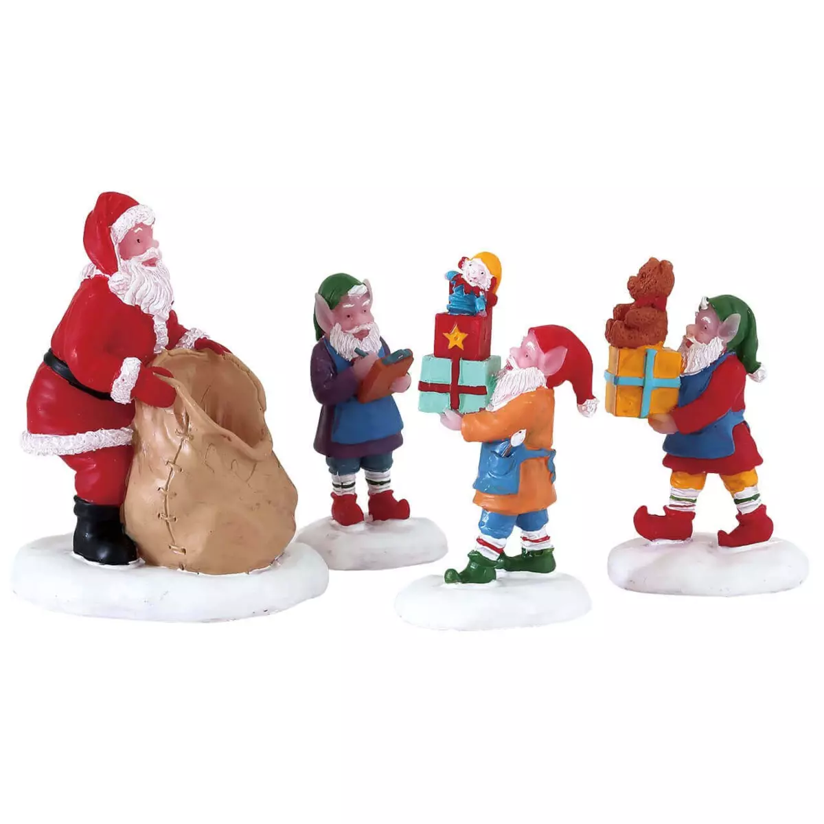 personaggi Lemax En route pour les cadeaux