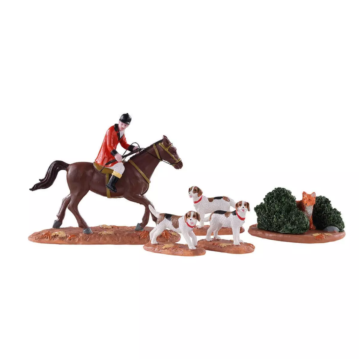 Personaggi Lemax Chasse au renard