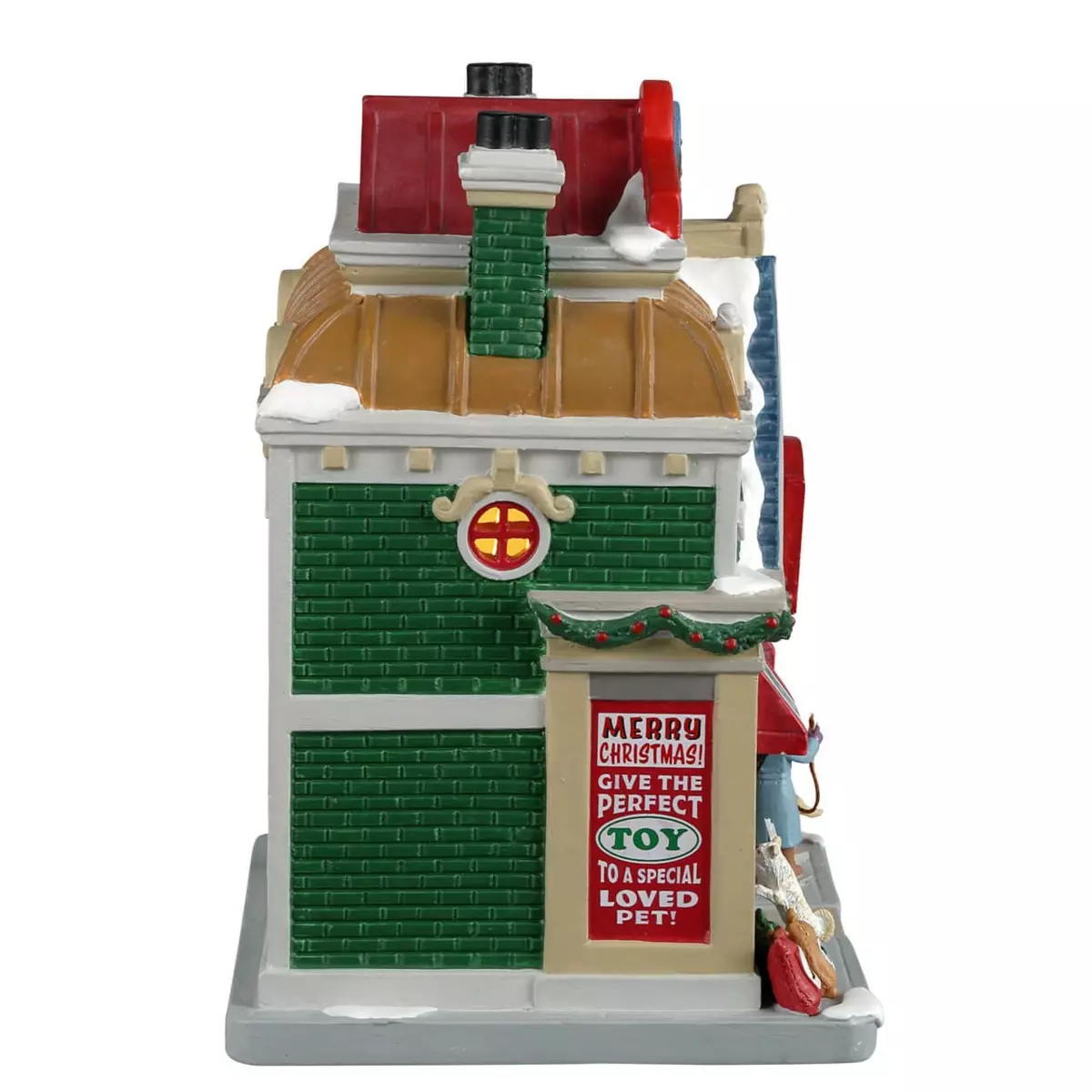 Village de Noël Lemax à piles lumineux Boutique de jouets Fur-Ever 2