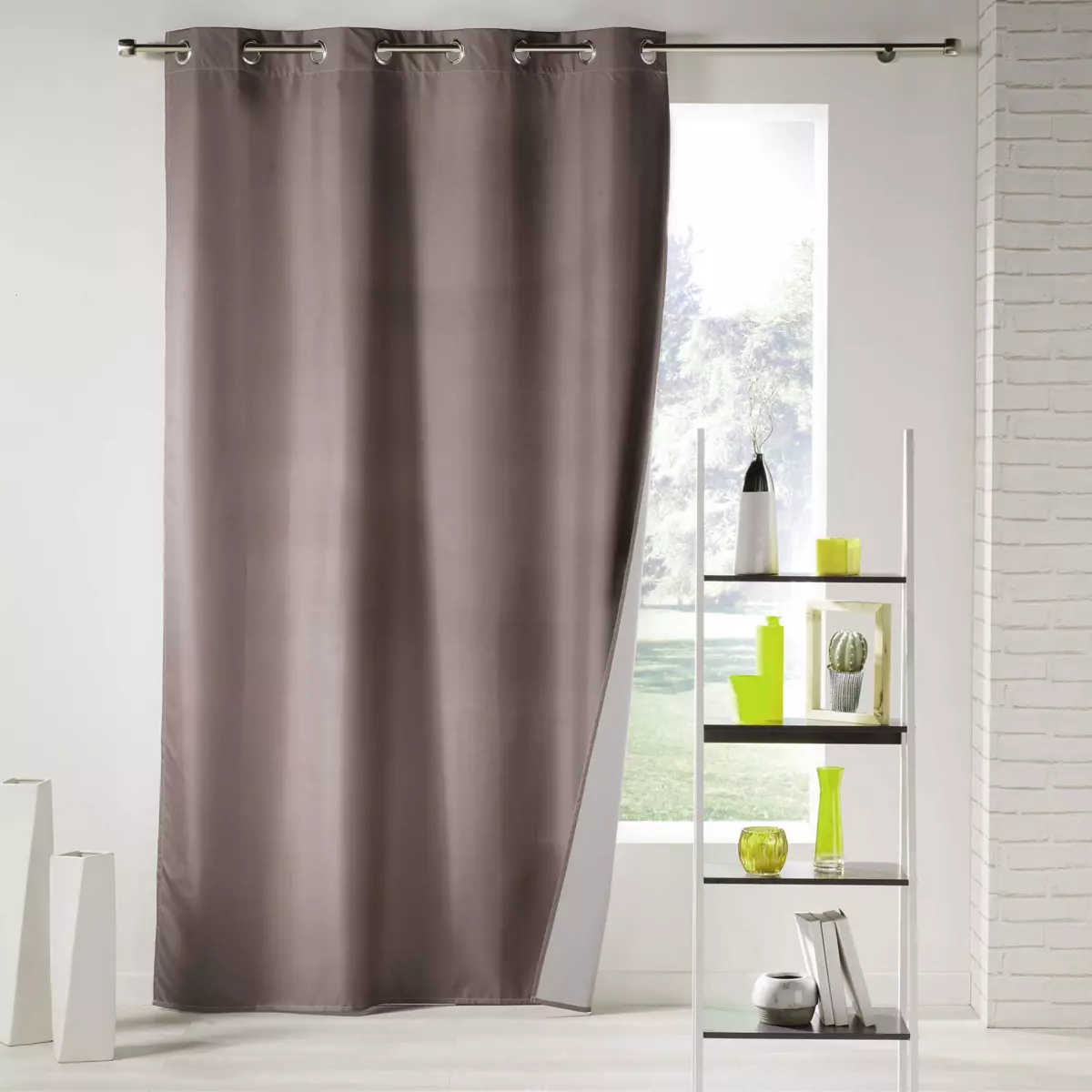 Thermovorhang (140 x 260 cm) Icemount Taupe 1