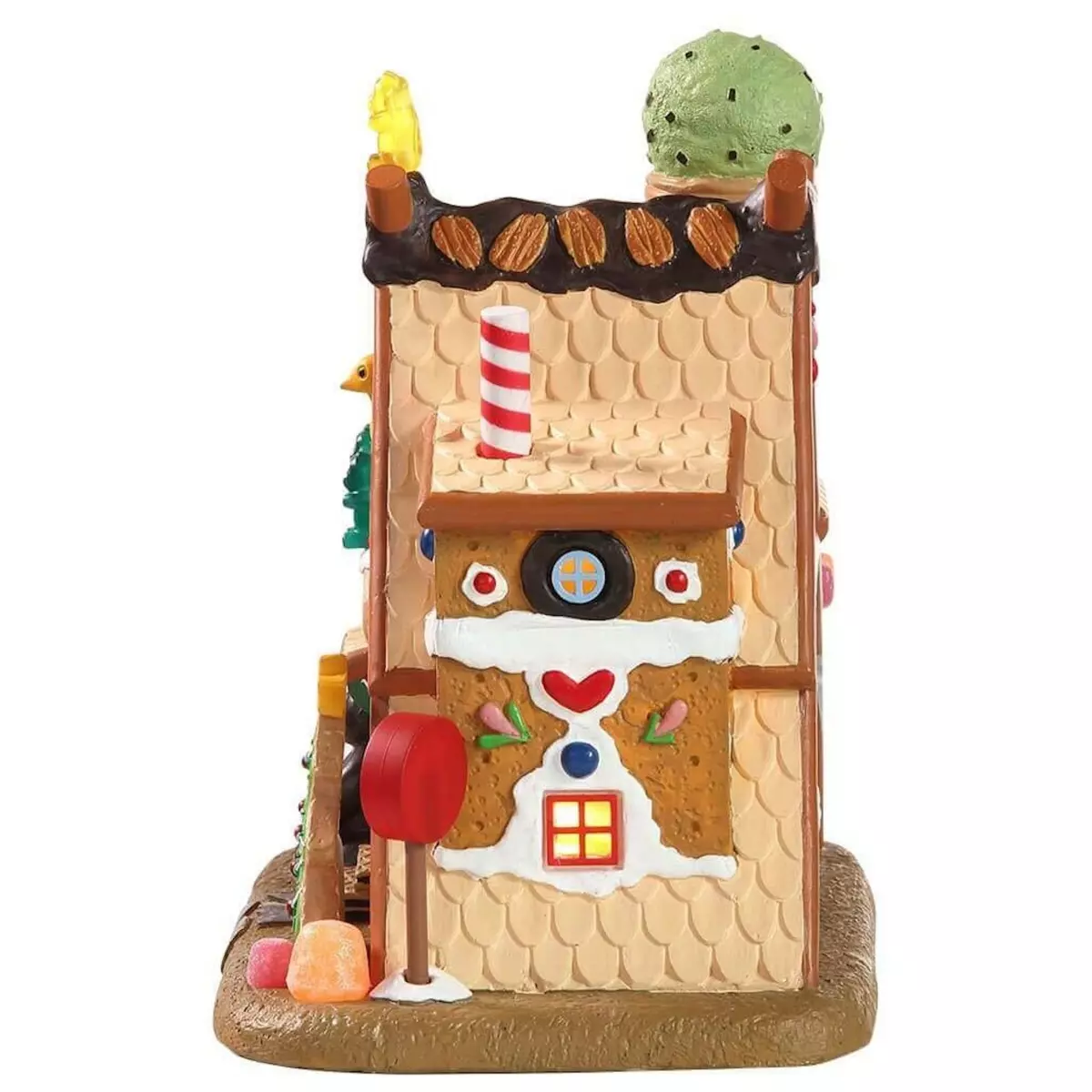 Village de Noël Lemax à piles lumineux Confiserie 3