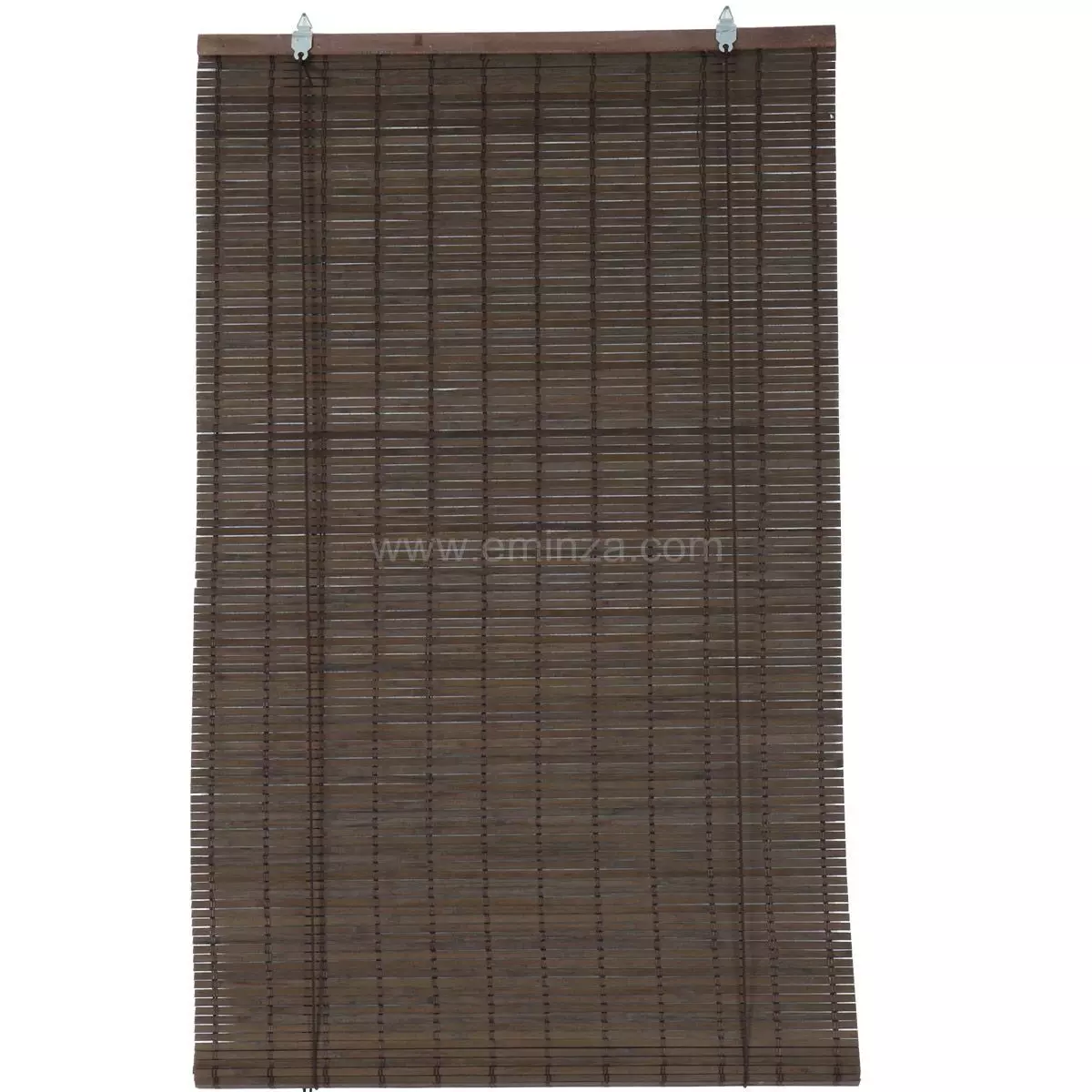Tenda a rullo in legno (40 x H130 cm) Bambù Cioccolato 2