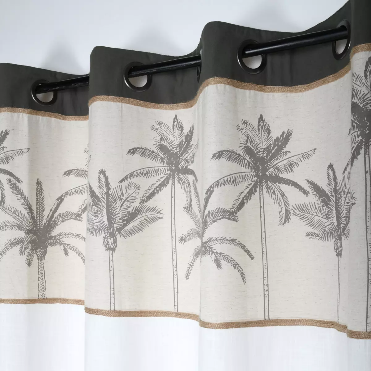 Rideau coton (140 x 260 cm) Bako Beige