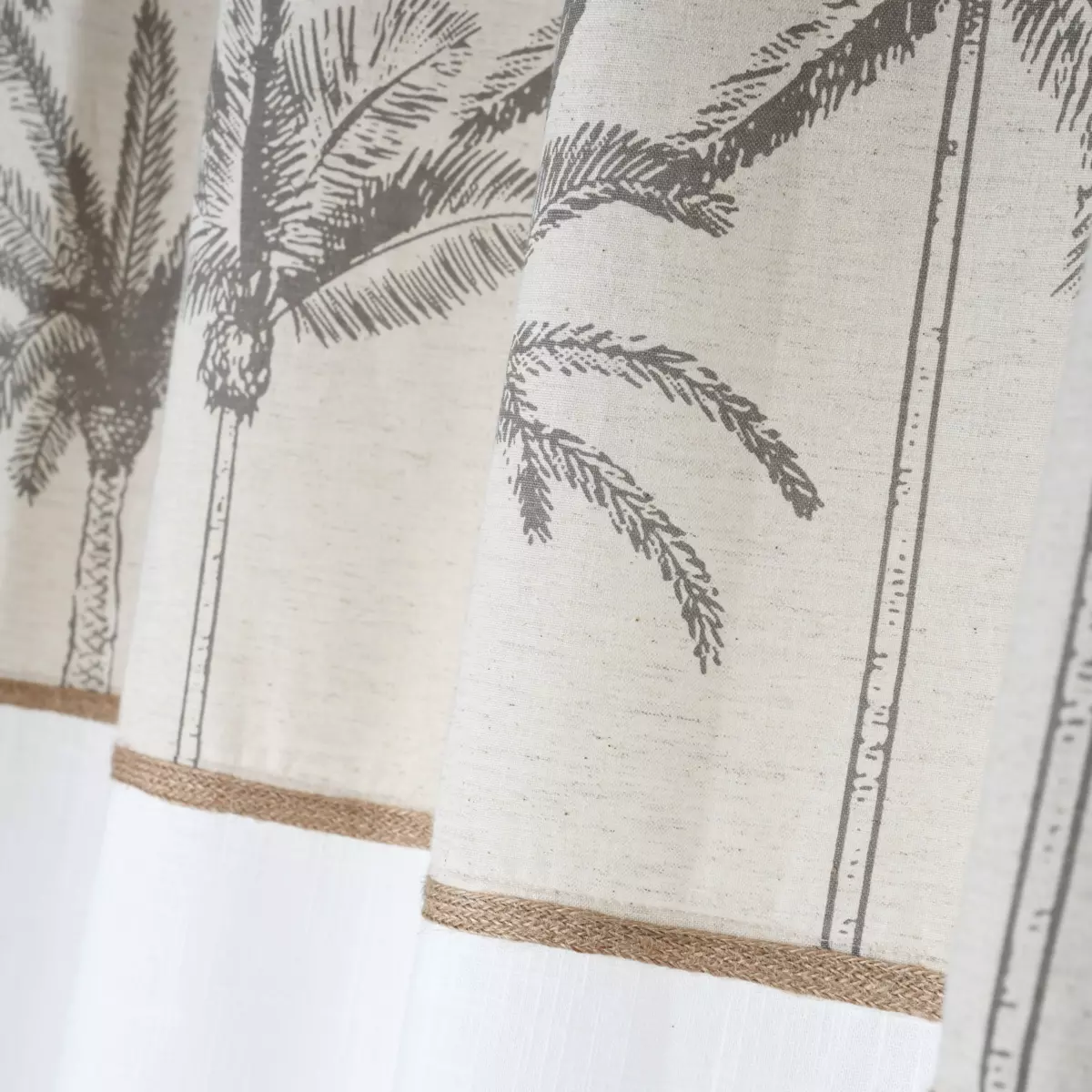 Rideau coton (140 x 260 cm) Bako Beige