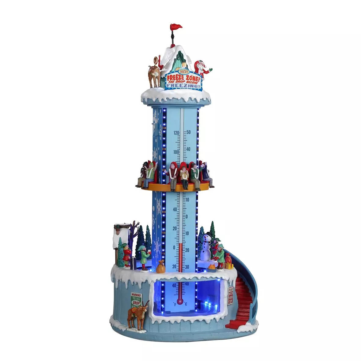 Villagio di Natale Lemax luci, musica e movimento Santa's Freeze Zone 1