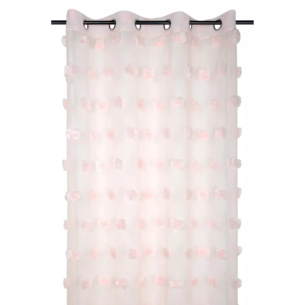 Tenda trasparente (140 x 260 cm) Pompinou Rosa cipria 2