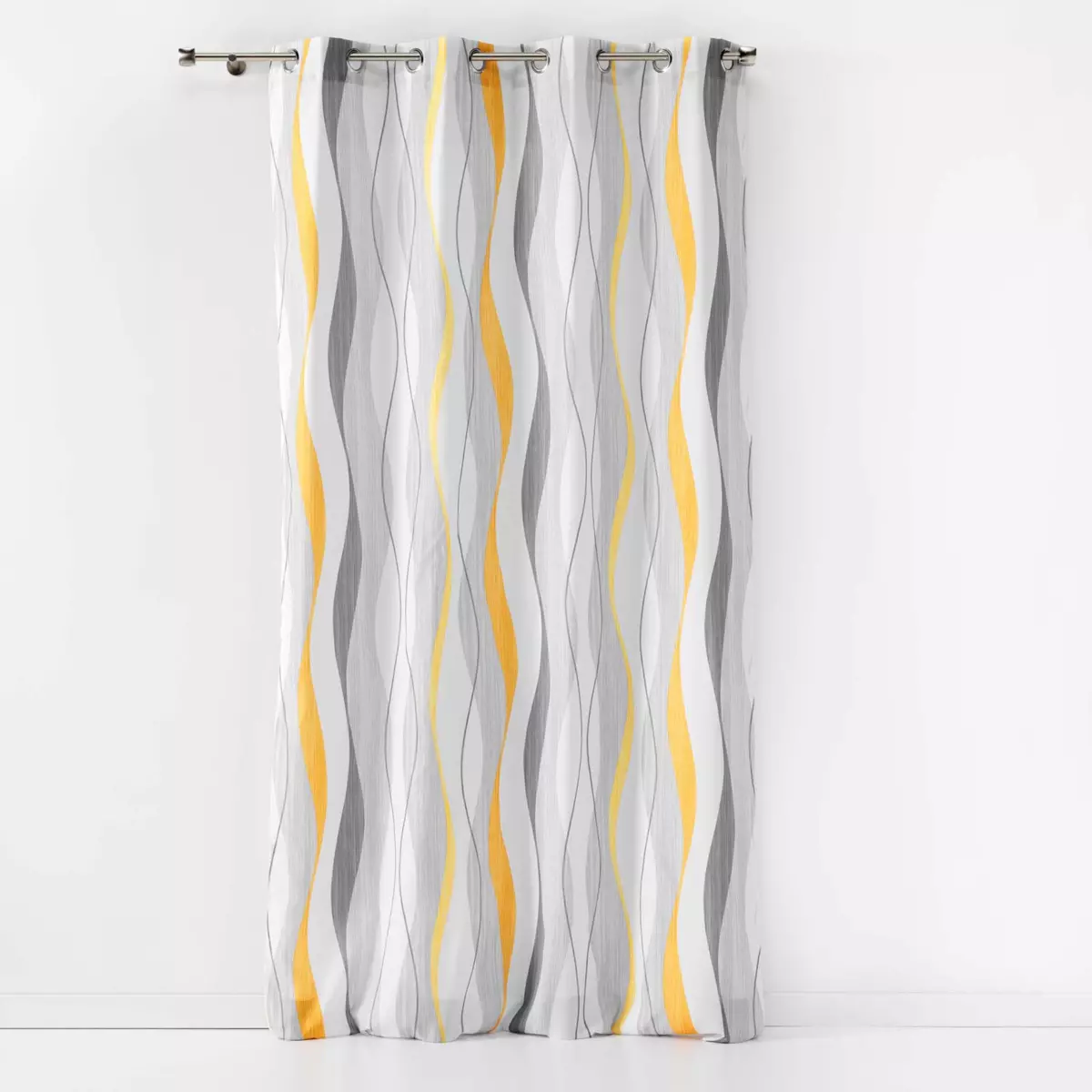 Rideau (140 x 260 cm) Ondulys Blanc 3