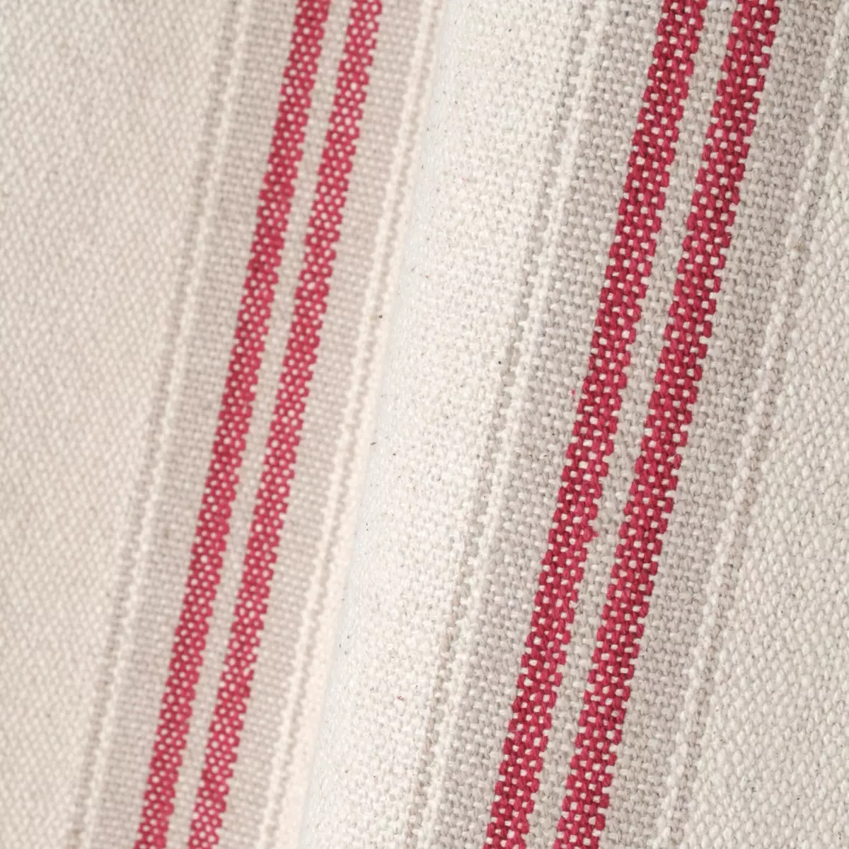 Rideau coton (135 x 260 cm) Montauban Rouge 2