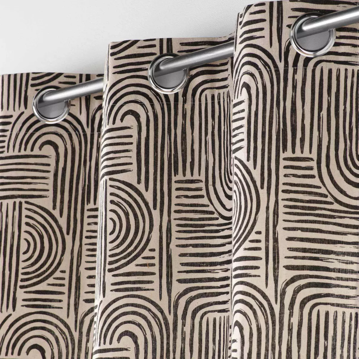 Rideau (140 x 280 cm) Pandore Noir