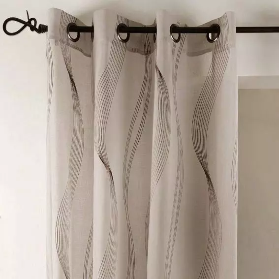 Gardine (135 x H240 cm) Phoenix Beige 2