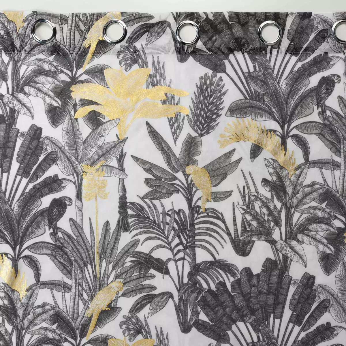 Tenda trasparente (140 x 240 cm) Karaba Nero 4