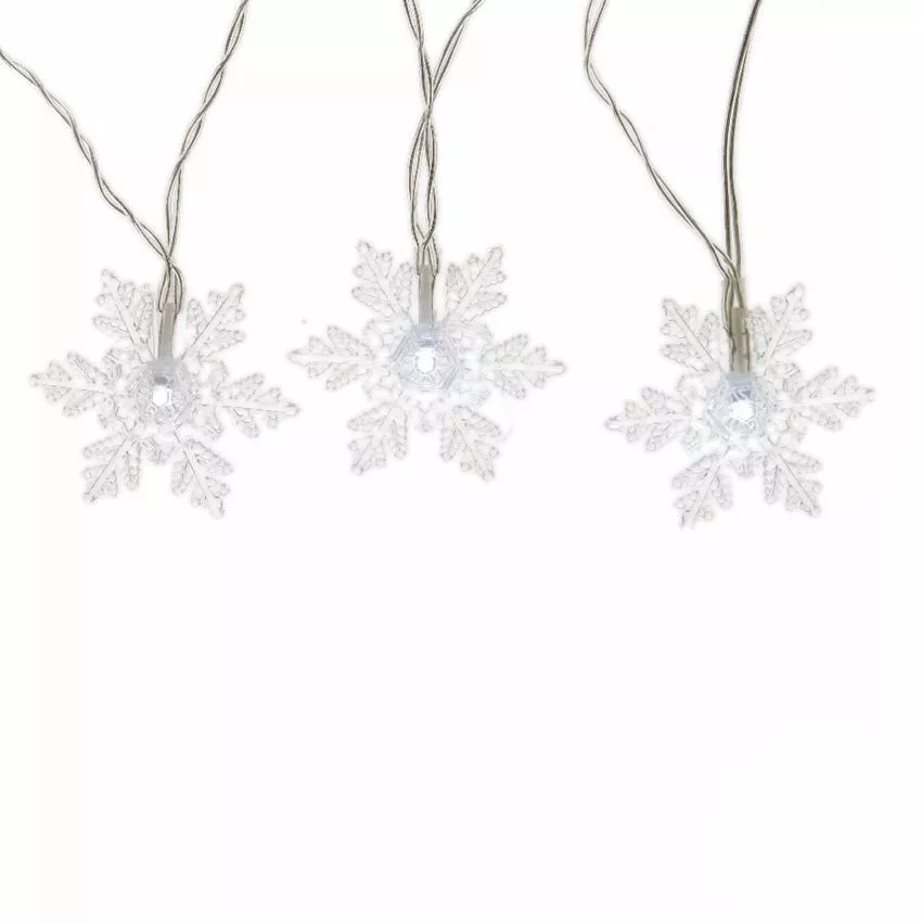 Luces de Navidad Copo de nieve Blanco frío 24 LED 2