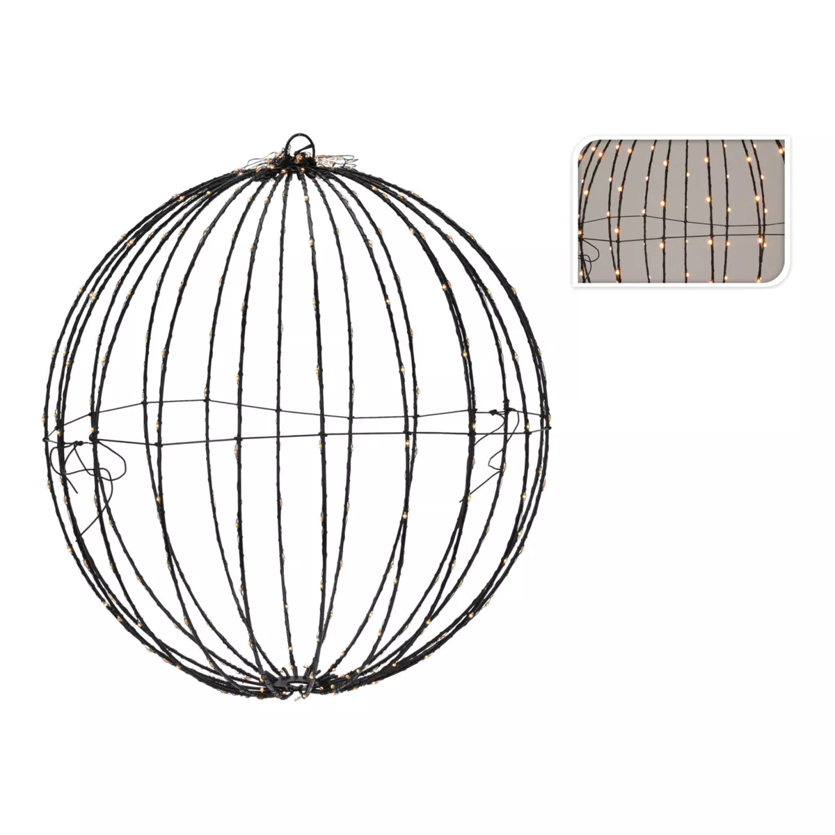 Ballon  lumineux Blanc chaud 320 LED 3