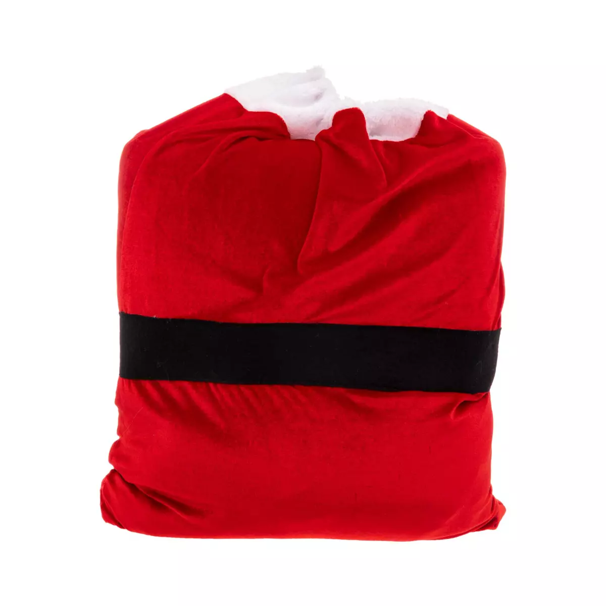 Sac cadeau en tissu Veste Père-noël Rouge 2