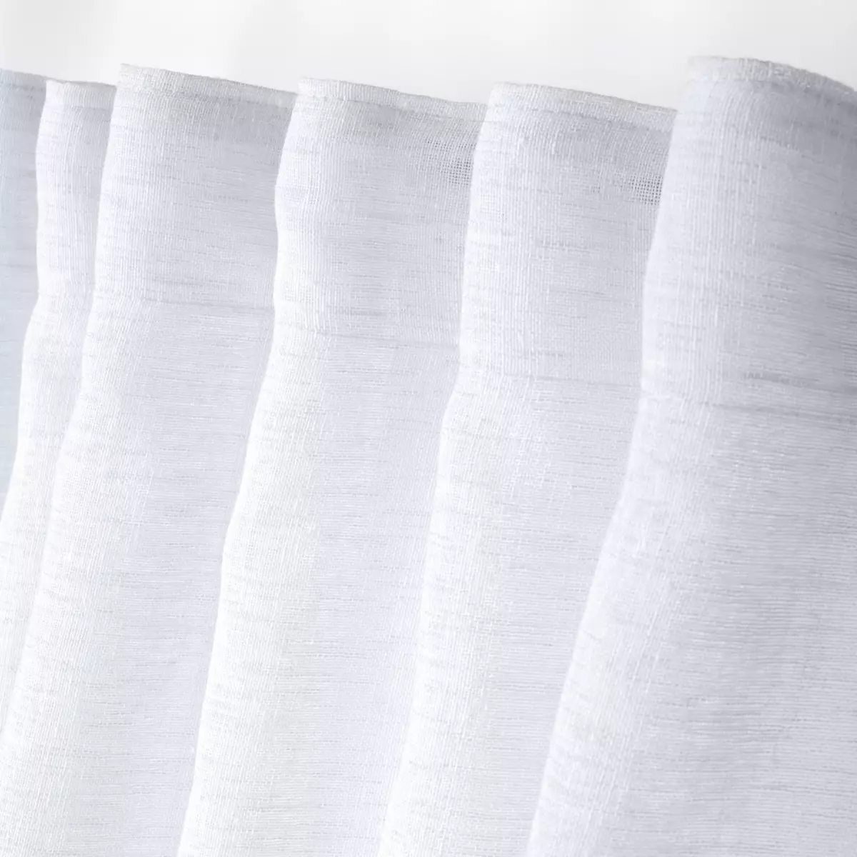 Tenda binario trasparente (140 x 260 cm) Madrid Bianco 2