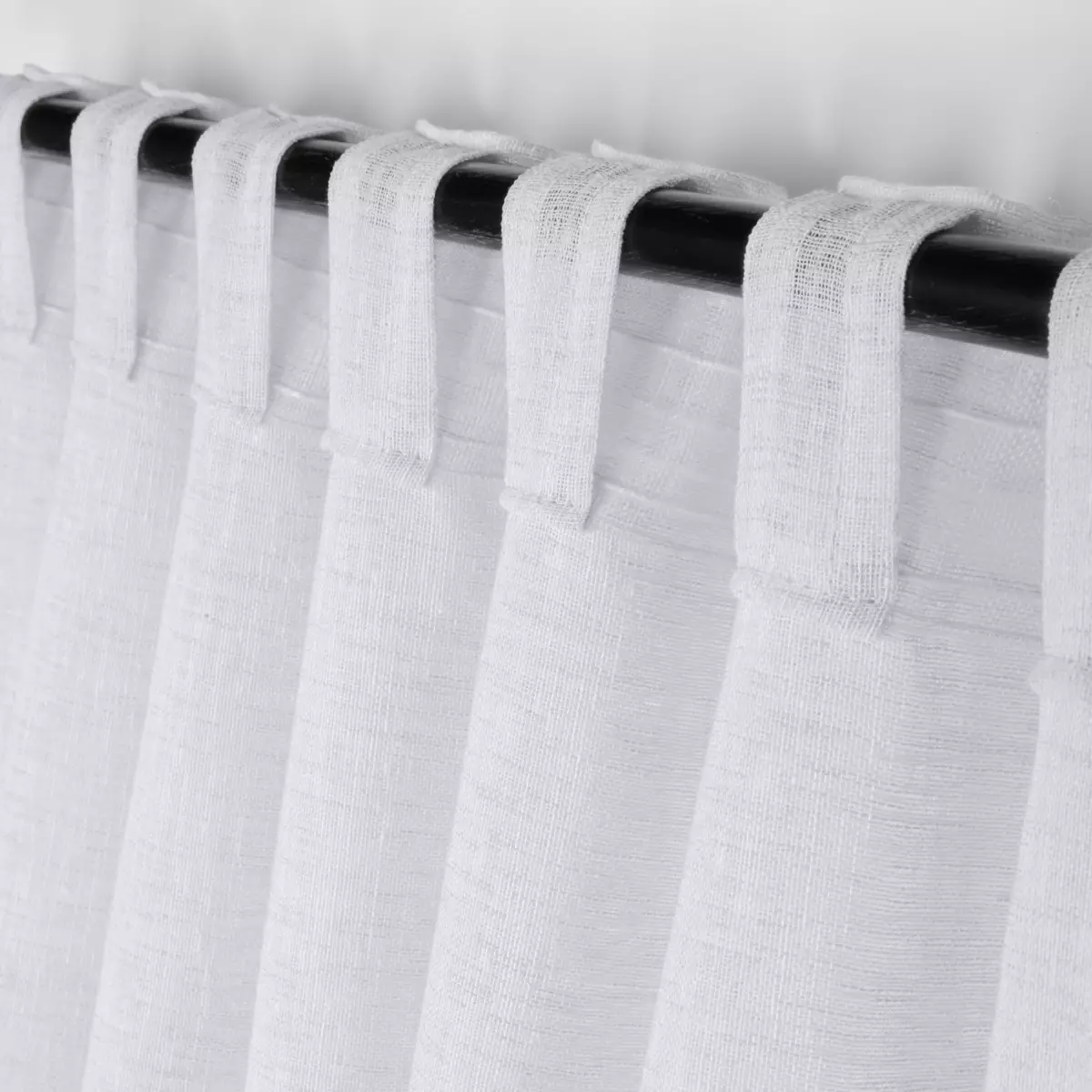 Gardine (140 x 260 cm) Madrid Weiß 3