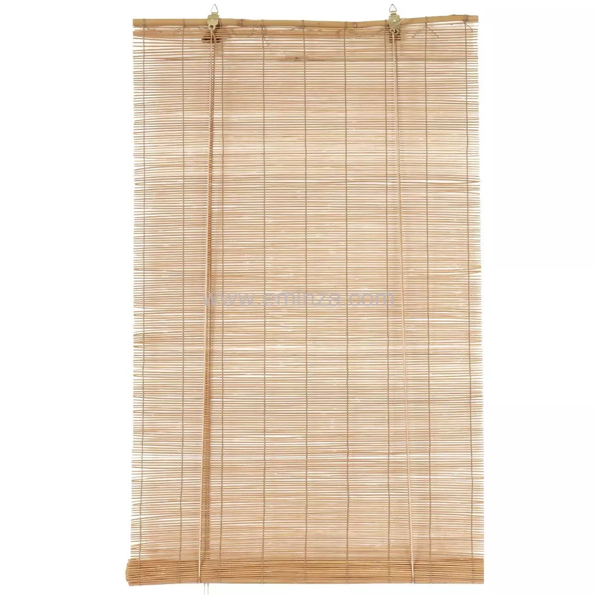 Store enrouleur à baguettes (60 x 180 cm) Bambou Naturel 3