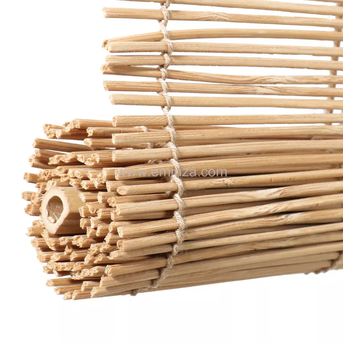 Tenda a rullo in legno (60 x H180 cm) Bambù Beige 4