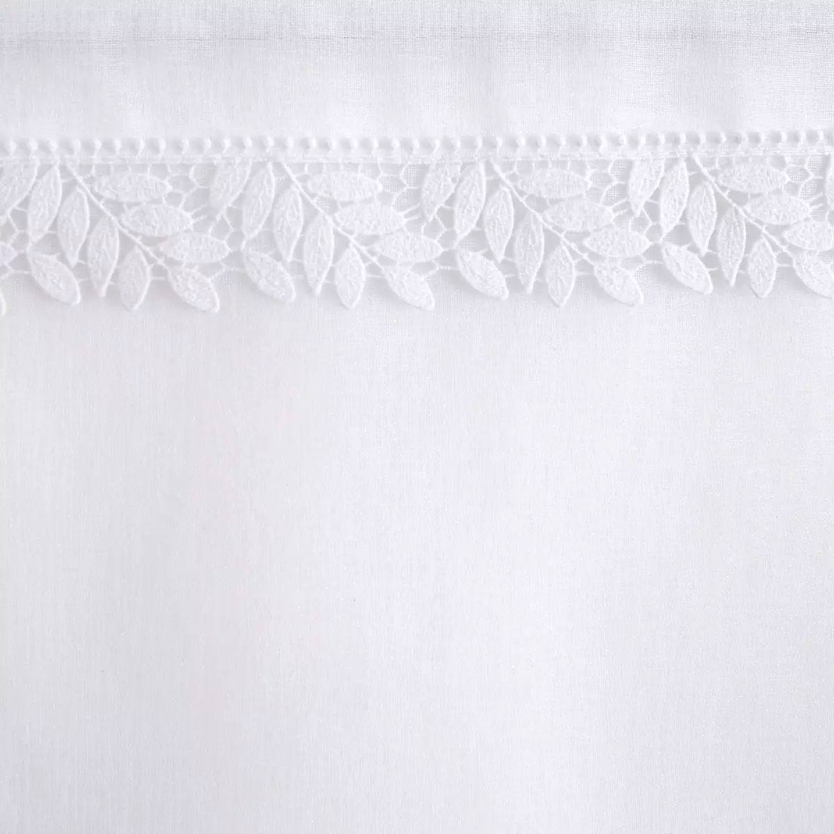 Juego de visillos (60 x 90 cm) Anna Blanco