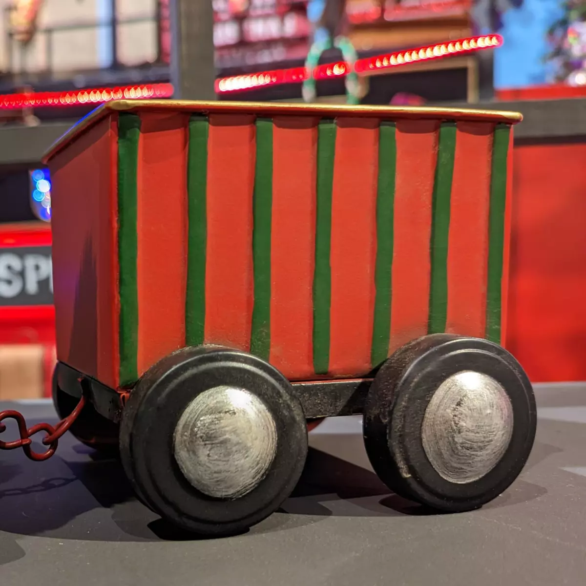 Weihnachtszug mit Wagen 3
