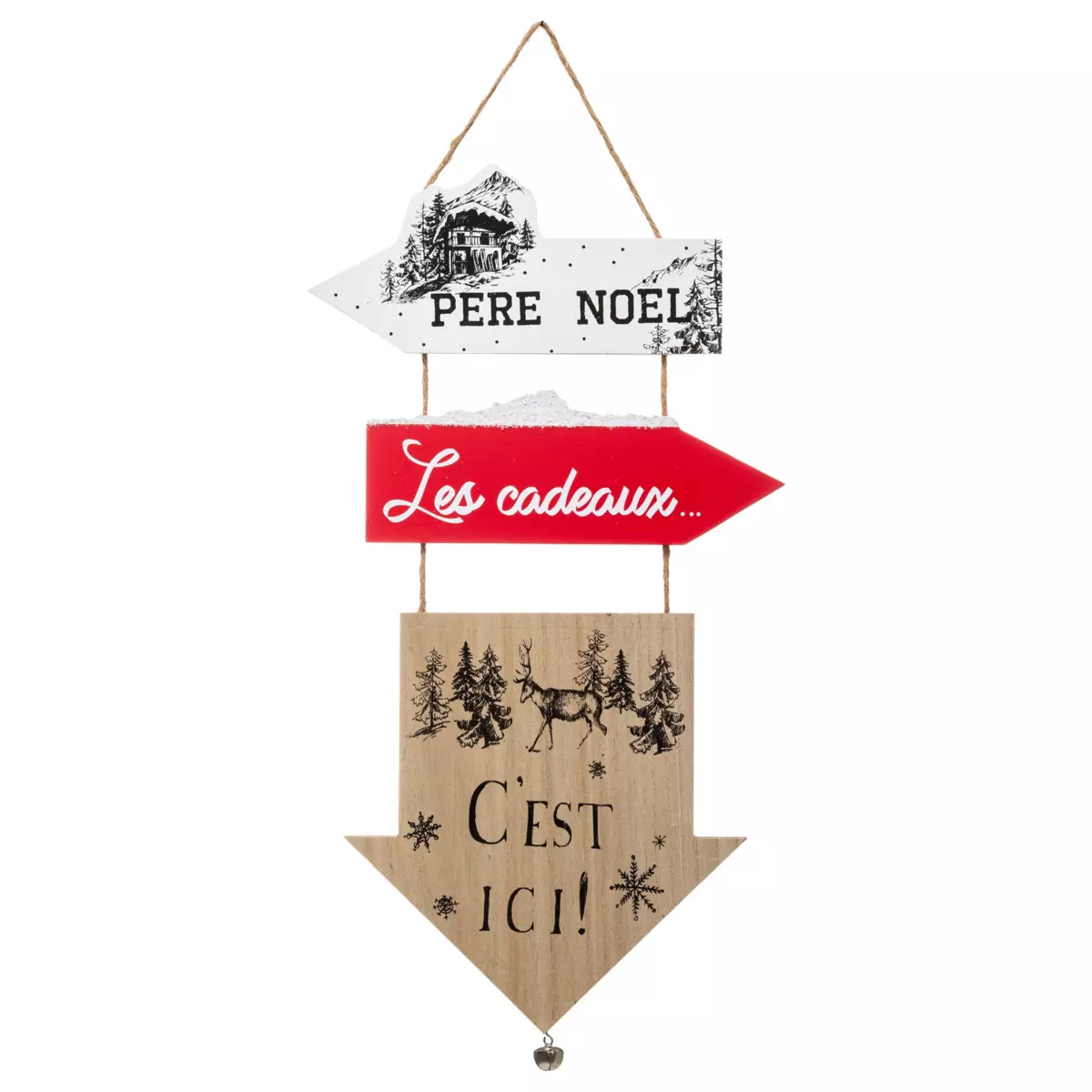 Banner en bois Flèches  1