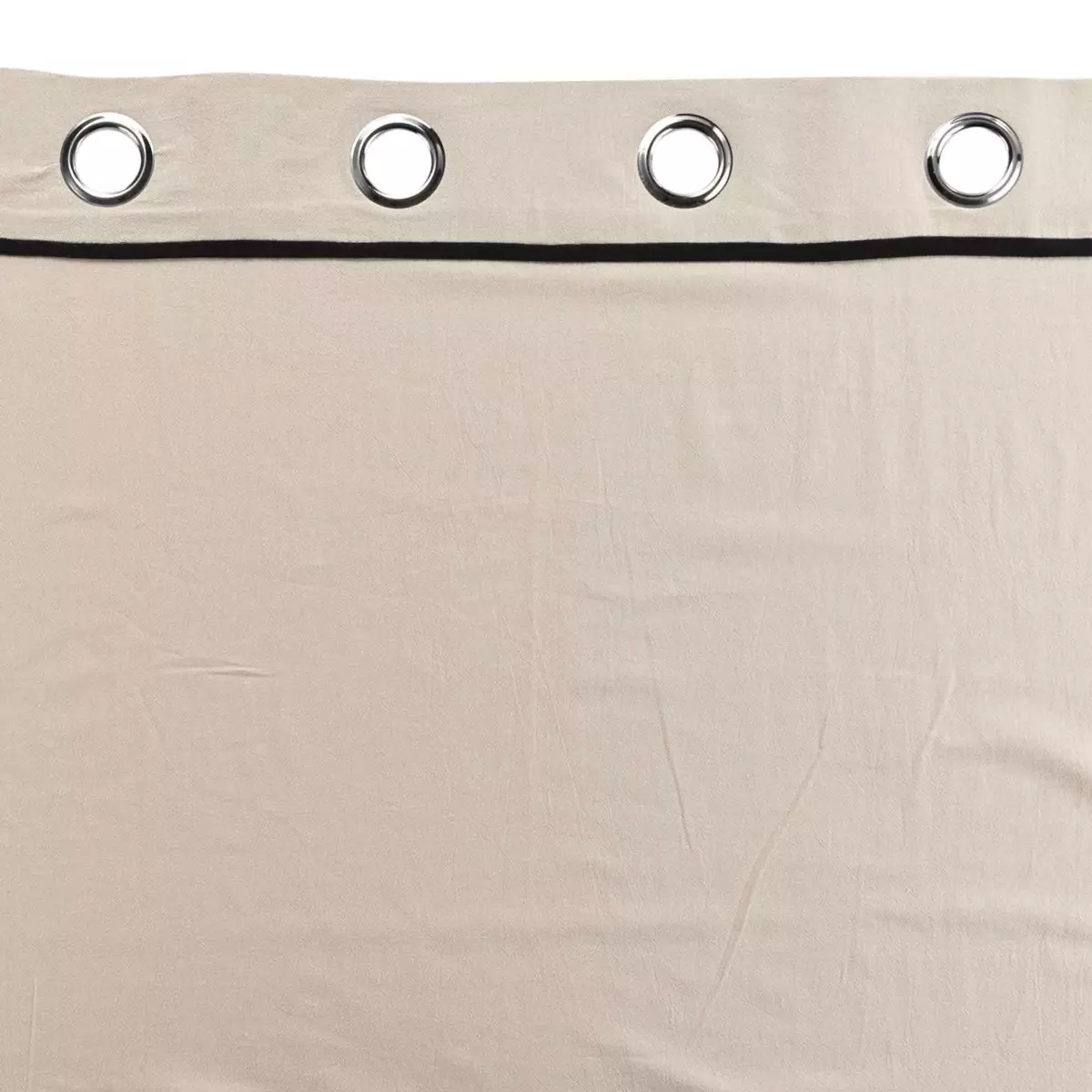 Rideau coton lavé (135 x 240 cm) Linette Beige 5