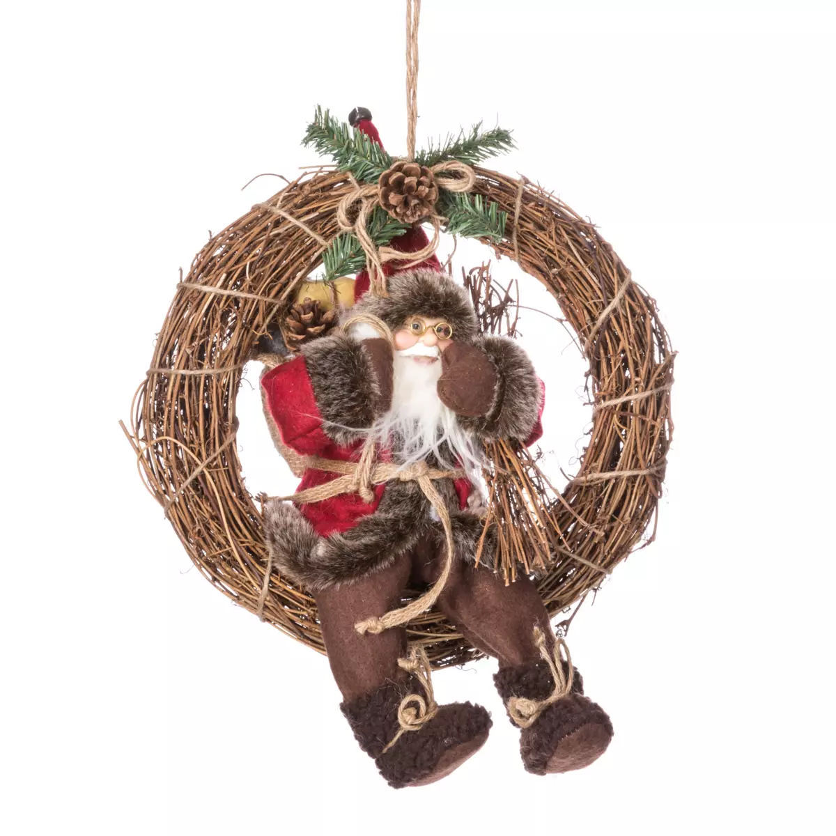 Père Noël sur couronne Hector 1
