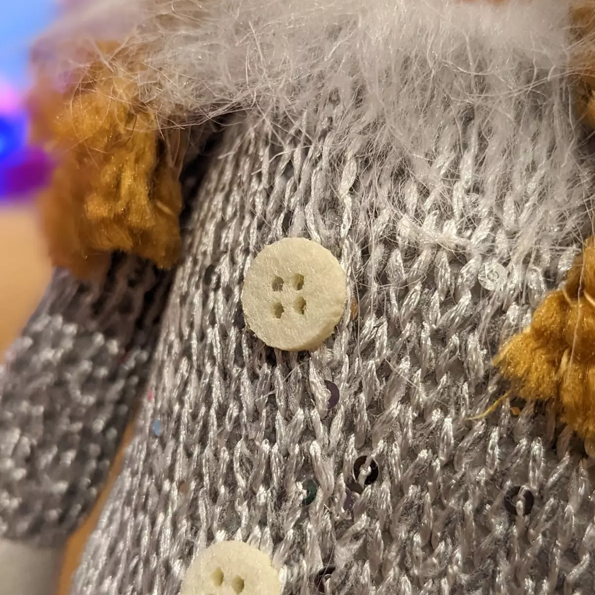 Lutin de Noël Fillette Stacy H37 cm 4