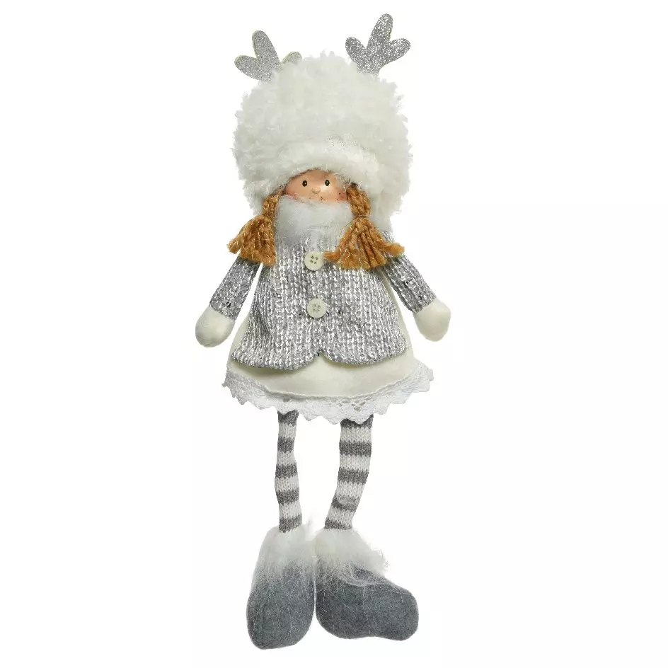 Lutin de Noël Fillette Stacy H37 cm 7