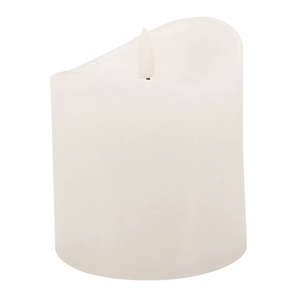 Vela LED Axelle A10 cm Blanco