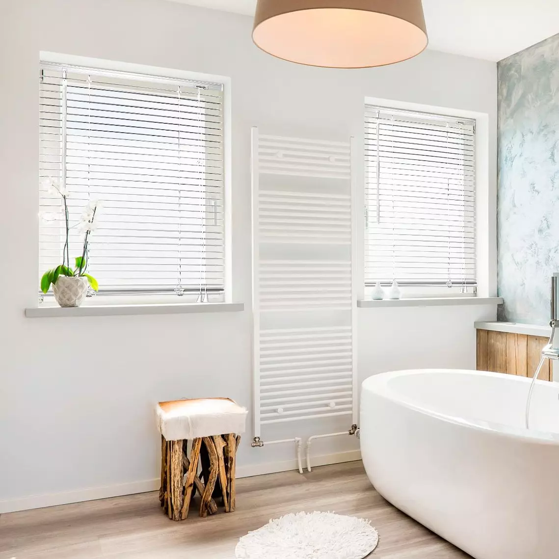 Store vénitien (40 x 130 cm) PVC Blanc 2