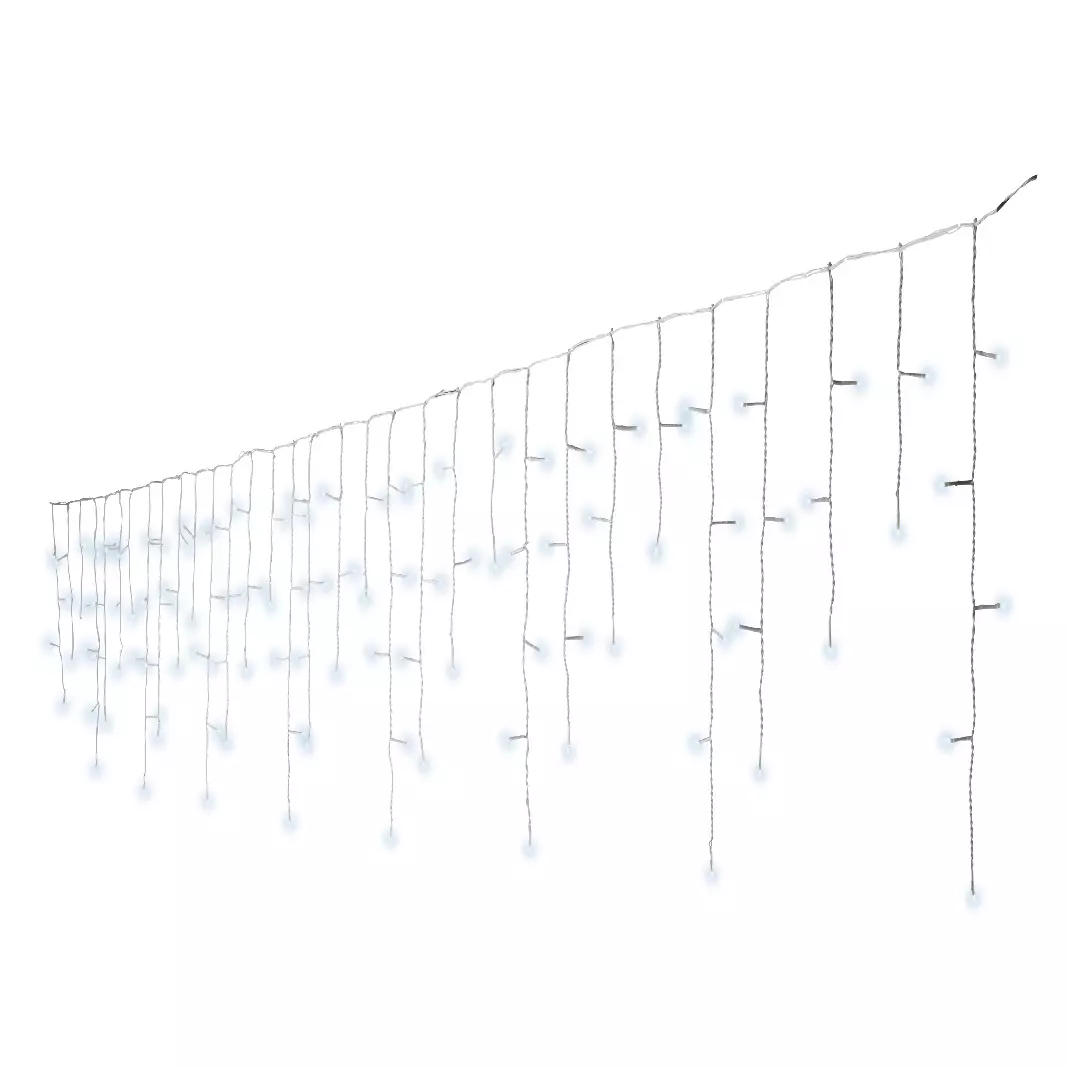 Stalactite lumineuse Stars L20 m Blanc froid 490 LED CB 4
