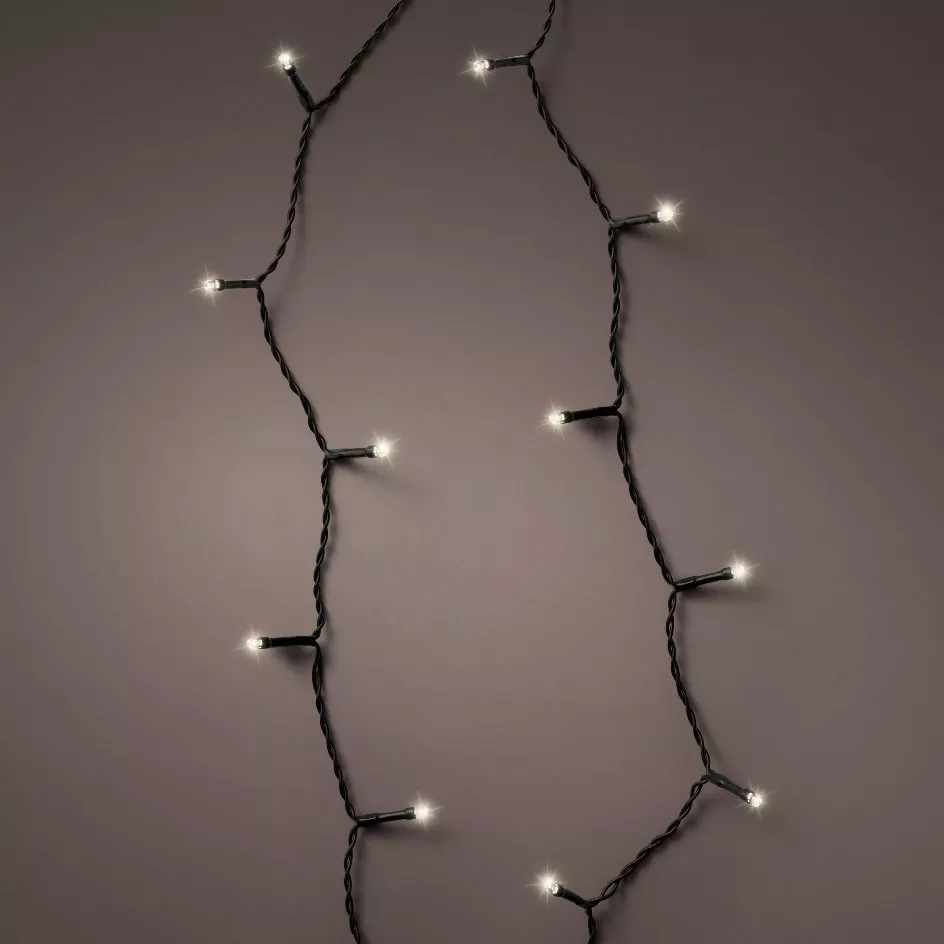 Guirlande lumineuse Durawise à piles 7,10 m Blanc chaud 96 LED CN 2