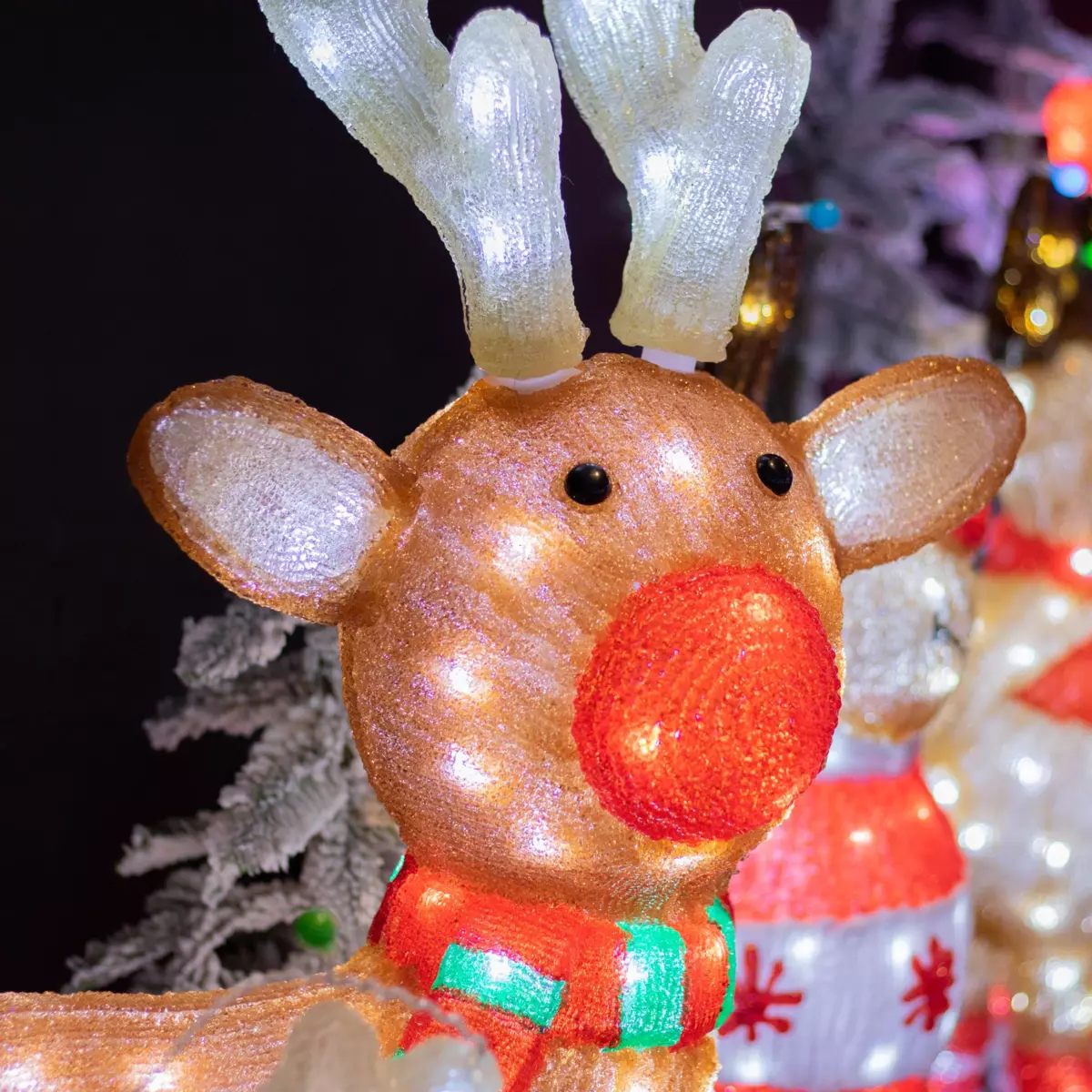 Renne lumineux Lewis Blanc froid 120 LED 2