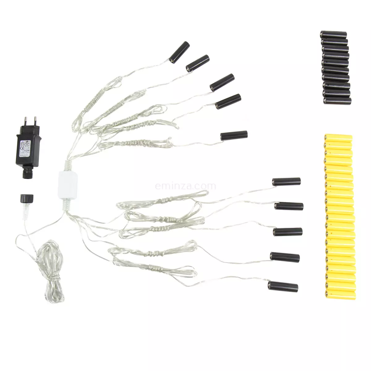 Batterij adapter LR06 AA  multi aansluiting 1
