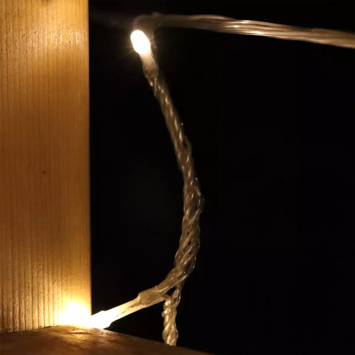 Stalactite lumineuse L17,80 m Stars Blanc chaud 720 LED CT 6