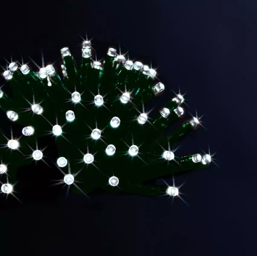 Guirlande lumineuse Solaire 20 m Blanc froid 200 LED 2