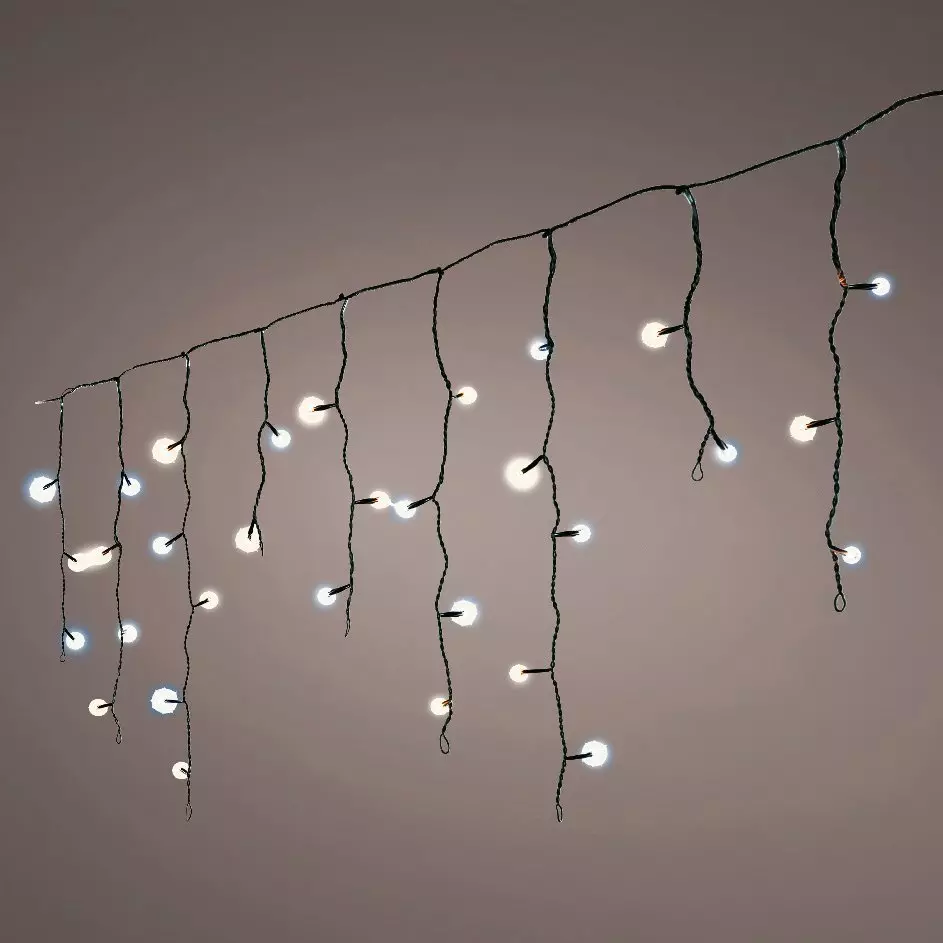 Stalactite lumineuse Stars L20 m Bicolore 490 LED CN 2