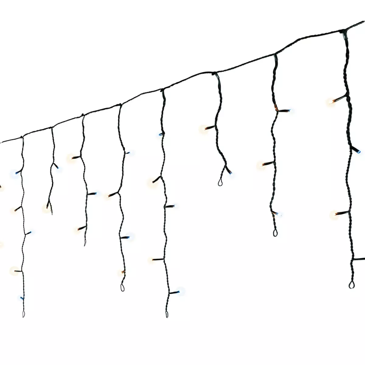 Stalattite luminosa lung.20 m Bicolore 490 LED CN 3