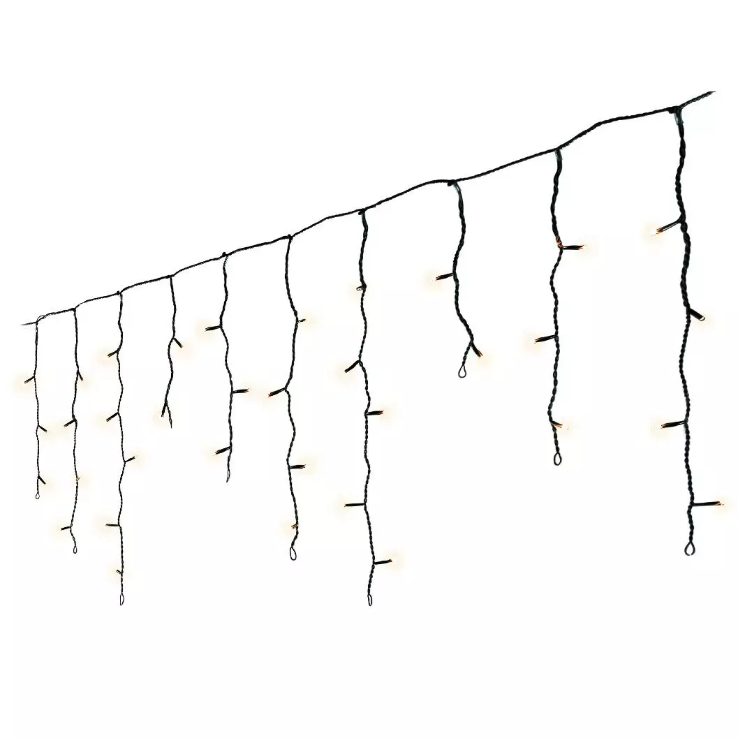 Stalactite lumineuse Stars L5 m Blanc chaud 119 LED CN 4