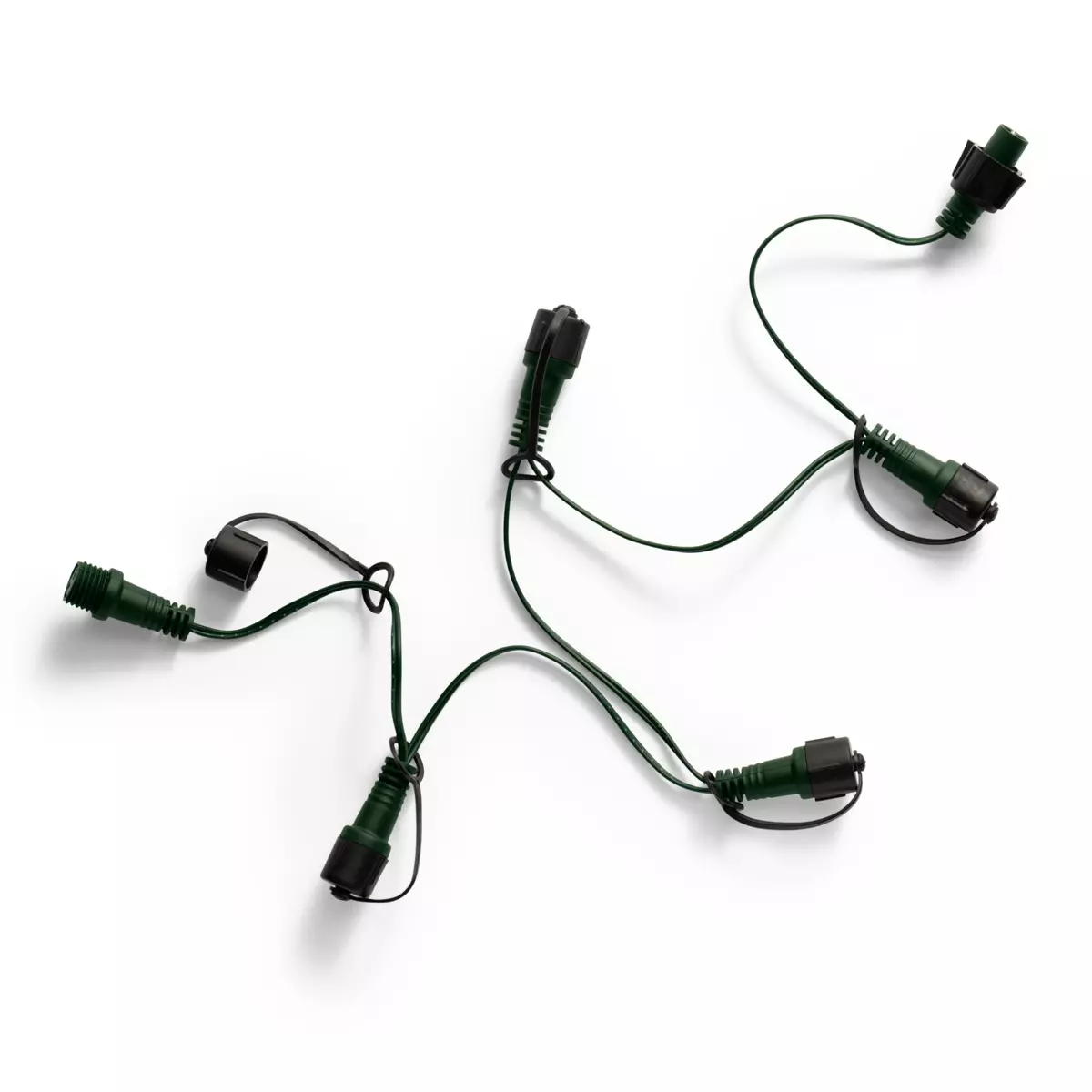 Connecteur câble vert 6 guirlandes système LED Raccordable 1