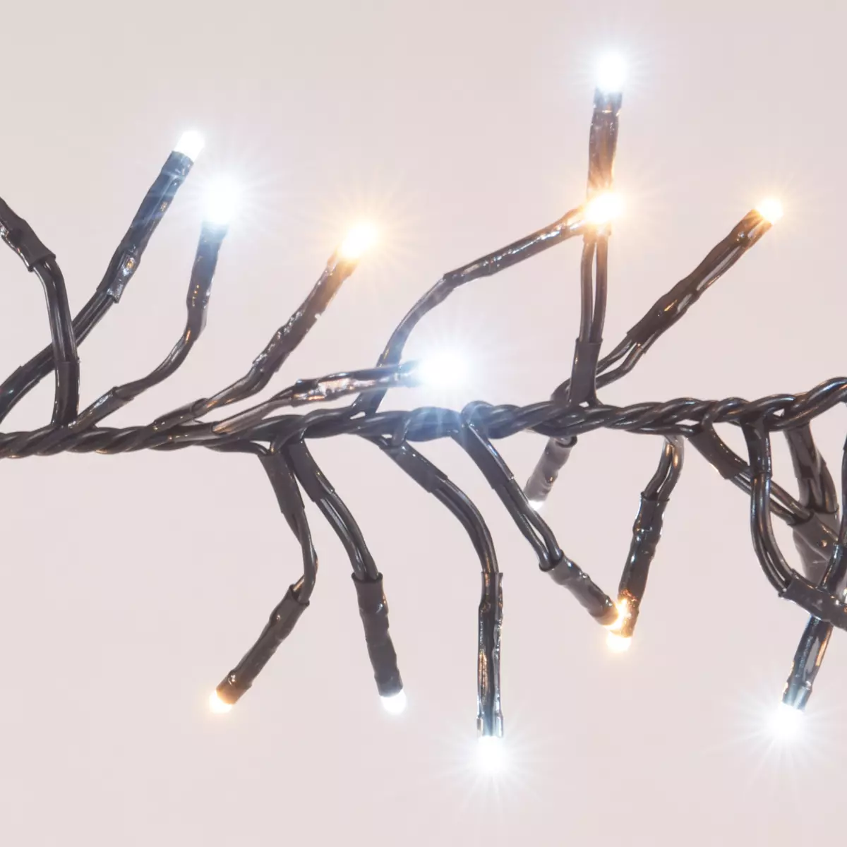 Lichtsnoer Boa 5,60 m tweekleurig 768 LED Warm wit en koud wit KZ 2