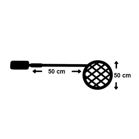 Filet lumineux Durawise à piles D50 cm Blanc chaud 84 LED 5