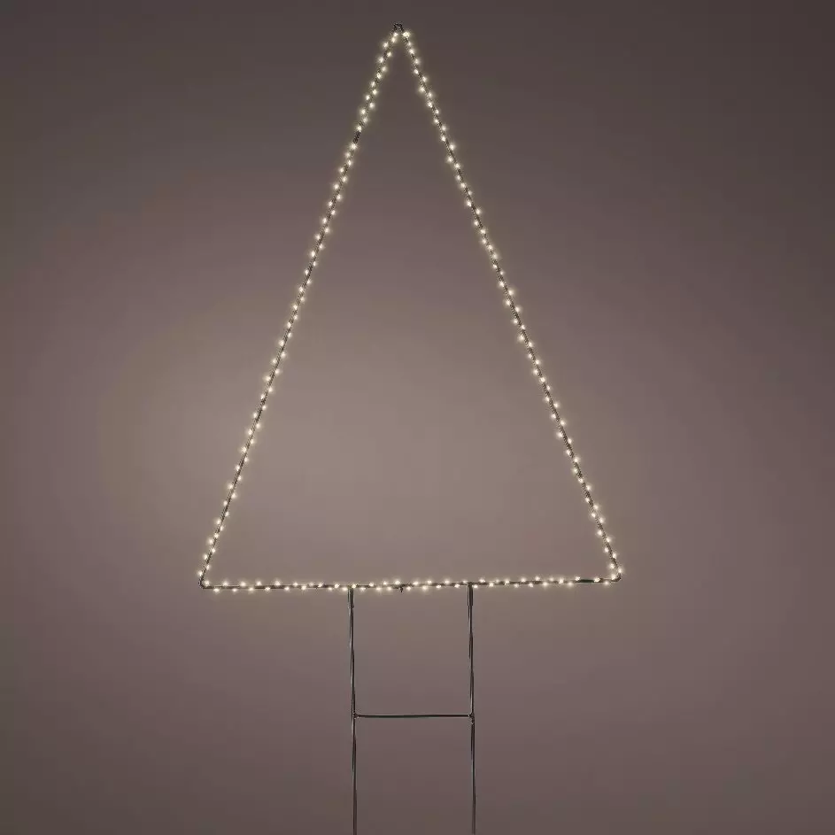 Pyramide lumineuse Crystal Blanc chaud 180 LED